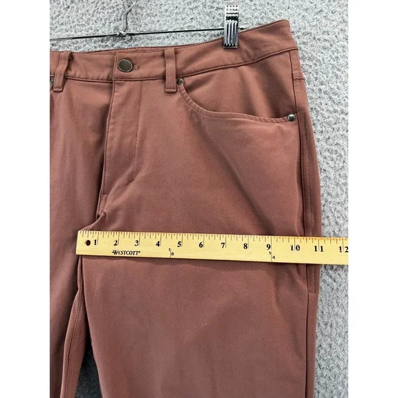 Lululemon ABC Slim-Fit Men Pant 32 (32x30.5) Ancient Copper Brown Utilitech READ - Picture 5 of 14